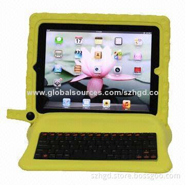 Bluetooth Keyboard Case for iPad 2/3/4, Made of EVA Foam, OEM/ODM Orders Welcomed